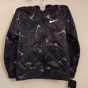 NWT Nike Dri-FIT Zip-Up Hoodie - Boy 3T